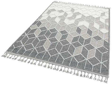 Modern Desenli Gri Yolluk Halı Soho SH 03 - 2