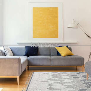 Modern Desenli Gri Halı Soho SH 03 (1)