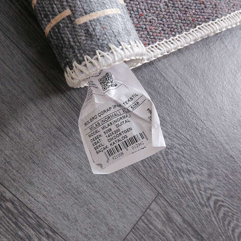 Modern Desenli Gri Kilim Halı Milas 5058 - 7