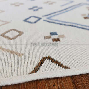 Modern Desenli Kilim Halı Arya Ar 05 Bej (6)