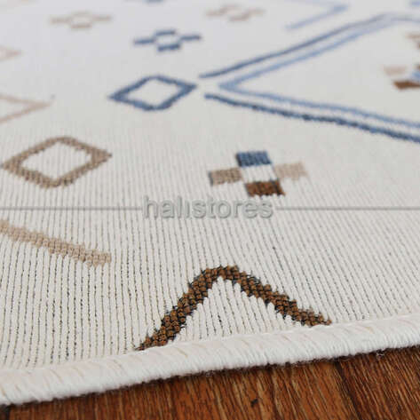 Modern Desenli Kilim Halı Arya Ar 05 Bej - 6