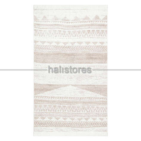 Modern Desenli Kilim Halı Arya Ar 06 Krem - 2