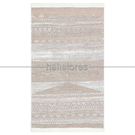 Modern Desenli Kilim Halı Arya Ar 06 Krem - 3