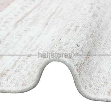 Modern Desenli Kilim Halı Arya Ar 06 Krem - 5