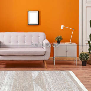 Modern Desenli Kilim Halı Arya Ar 06 Krem (1)