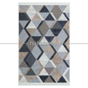 Modern Desenli Kilim Halı Arya Ar 10 Bej (2)
