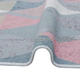 Modern Desenli Kilim Halı Arya Ar 10 Mavi (5)