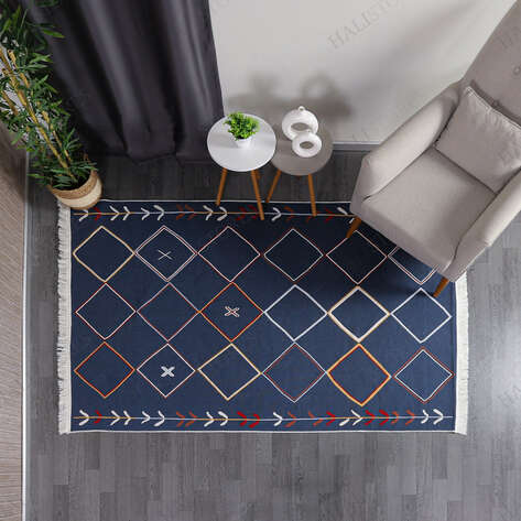 Modern Desenli Kilim Halı Arya Ar 21 Multy - 2