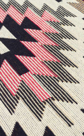Etnik Desenli Kilim Halı Arya Ar 33 Kırmızı - 6