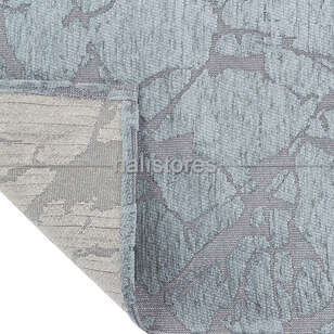 Modern Desenli Renkli Baskılı Halı SM 21 Turkuaz (5)