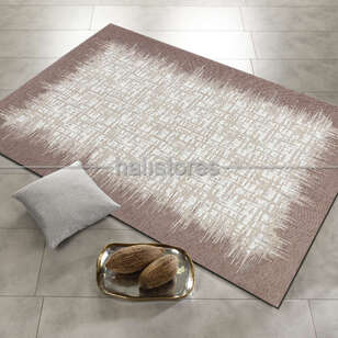 Eko Halı - Modern Desenli Renkli Baskılı Halı SM 42 Natural