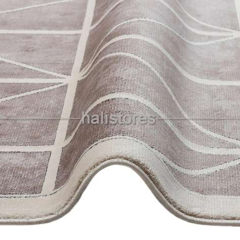 Modern Salon Halısı Lugano 05 Gri Krem - 4