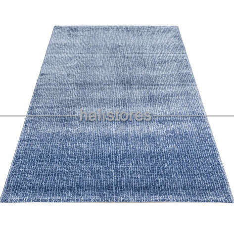 Modern Yolluk Halı Mavi Lotto LT 01 - 2