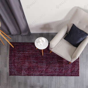 Mor Vintage Halı 108 x 208 cm (2)