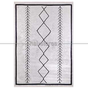 Motif Desenli Baskılı Yolluk Halı Zen