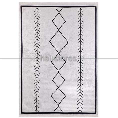 Motif Desenli Baskılı Yolluk Halı Zen - 1