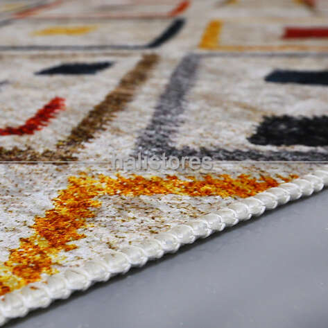 Motif Desenli Kilim Halı Milas 5018 - 4