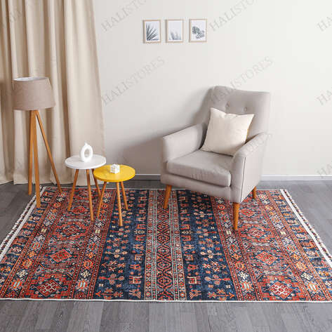 Motif Desenli Kilim Halı Milas 5091 - 1