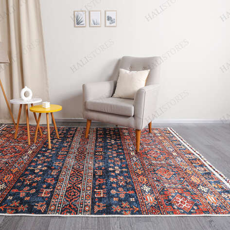 Motif Desenli Kilim Halı Milas 5091 - 3