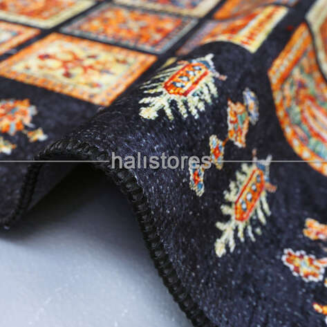 Otantik Desenli Kilim Yolluk Halı Milas 5063 - 3
