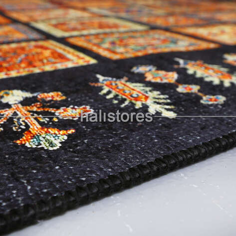 Otantik Desenli Kilim Yolluk Halı Milas 5063 - 4