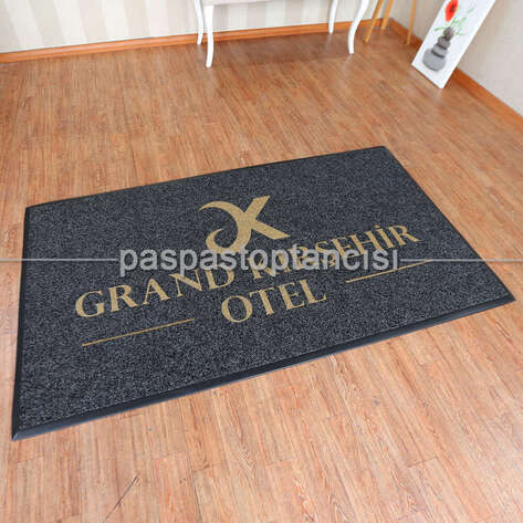 Oteller için Özel Logolu Halı Paspas - 1