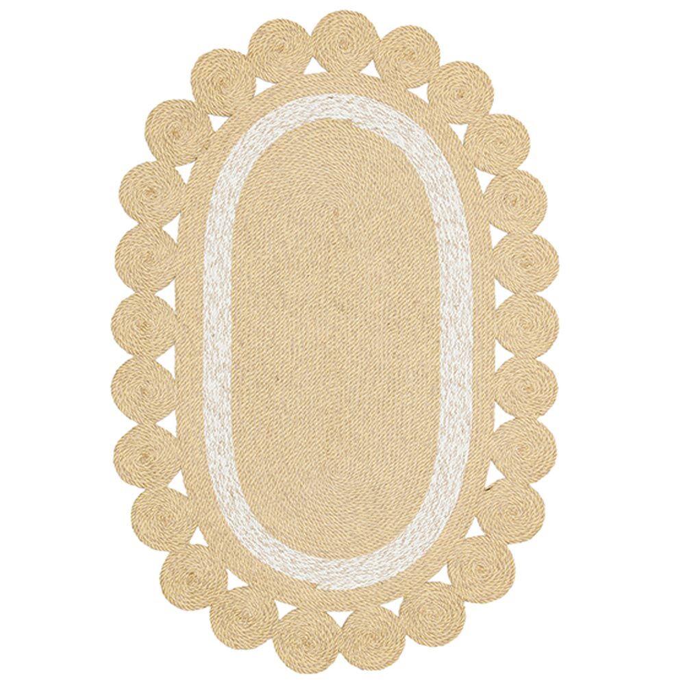 Oval Örgü Halı Patna 04