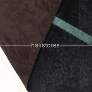 Özel Tasarım Varaklı Siyah-Yeşil Deri Patchwork Halı (6)