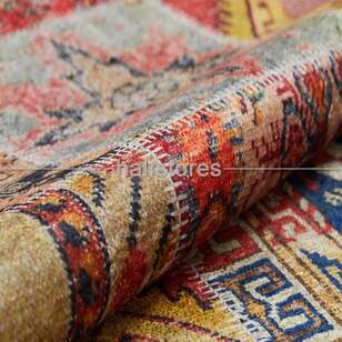 Patchwork Desenli Baskılı Halı Zen (4)