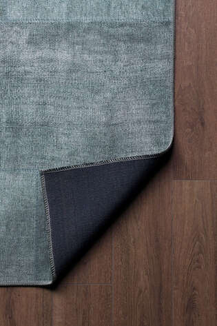 Patchwork Desenli Dokuma Taban Dekoratif Yeşil Halı HS 102 - 4