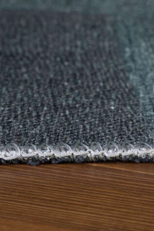 Patchwork Desenli Dokuma Taban Dekoratif Yeşil Halı HS 102 - 6