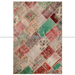 Patchwork El Halısı Cross Multi Naturel (3)