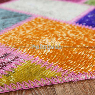 Patchwork El Halısı Cross Multi (5)