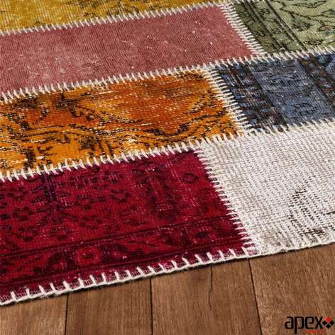 Patchwork El Halısı Nest Multi - 3