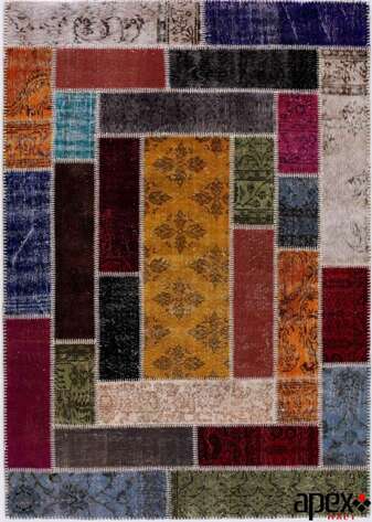 Patchwork El Halısı Nest Multi - 2