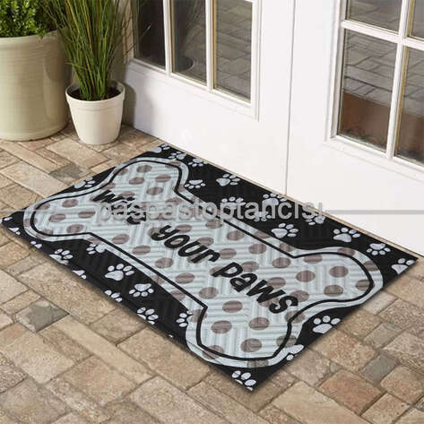 Patili Kedi ve Köpek Kapı Paspası - 1