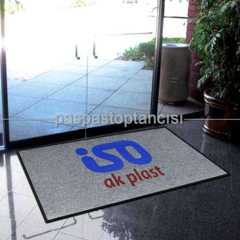 Plastik Firmaları için Logolu Paspas - 1