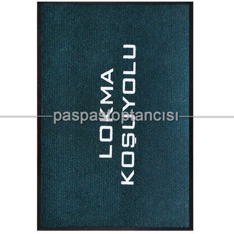 Restaurant için Özel Logolu Yeşil Paspas - 2