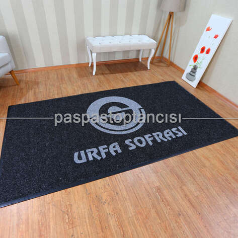 Restaurantlara Özel Logolu Halı Paspas - 1