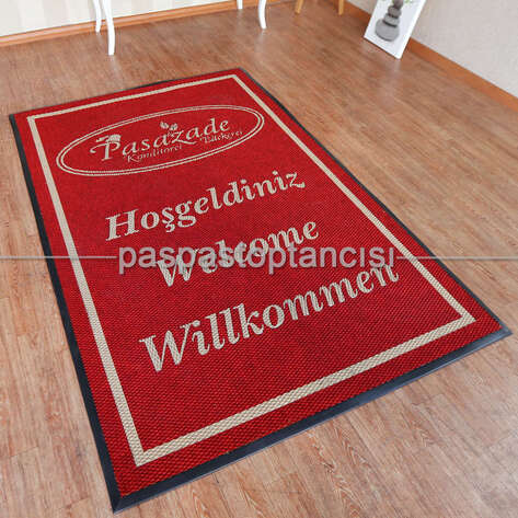 Restaurantlara Özel Logolu Paspaslar - 1
