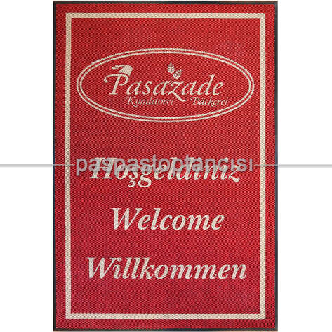 Restaurantlara Özel Logolu Paspaslar - 2