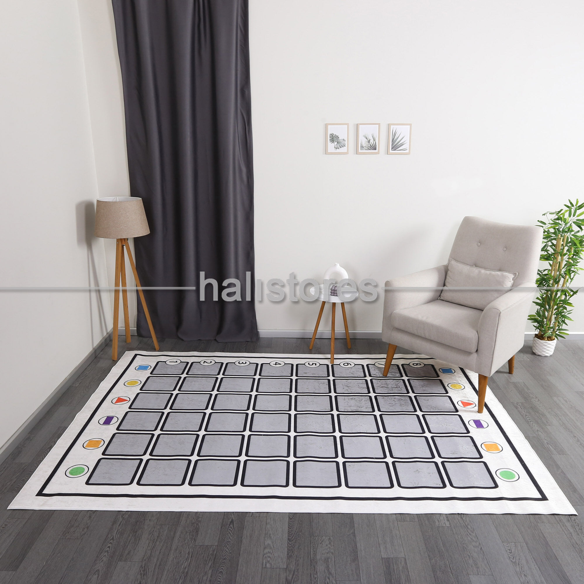 Robotik Kodlama Anaokulu Kreş Halısı