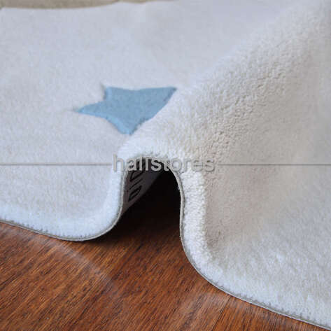 Royal Özel Tasarım Çocuk Halısı Ayıcık Mavi 9281V - 3