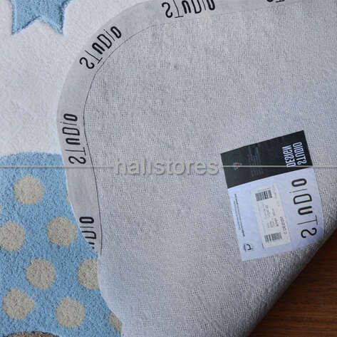 Royal Özel Tasarım Çocuk Halısı Ayıcık Mavi 9281V - 5