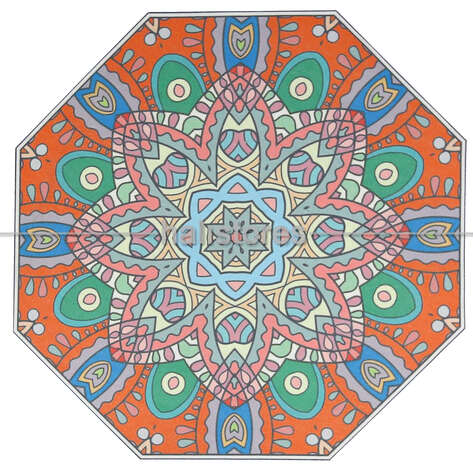 Sekizgen Çok Amaçlı Mutfak ,Banyo, Kapıönü, Ofis, Bahçe, Tezgah Önü Paspası 100x100cm - 1