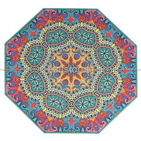 Sekizgen Çok Amaçlı Mutfak ,Banyo, Kapıönü, Ofis, Bahçe, Tezgah Önü Paspası 100x100cm - 5