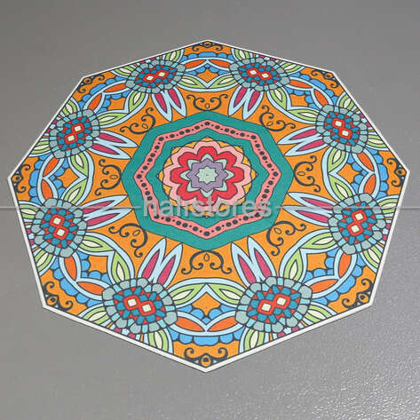 Sekizgen Çok Amaçlı Mutfak ,Banyo, Kapıönü, Ofis, Bahçe, Tezgah Önü Paspası 100x100cm - 10