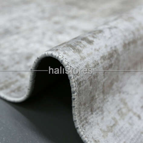 Soyut Desenli Krem Yolluk Halı Zen - 3