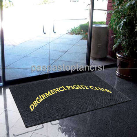 Spor Salonları için Logolu Halı Paspas - 1