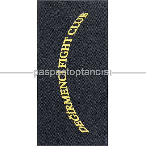 Spor Salonları için Logolu Halı Paspas - 3